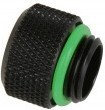 Bitspower złączka adapter 1/4  - czarny mat (BP-MBWP-C47)