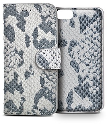 Celly Schutzhülle mit abnehmbare Cover für Apple iPhone 5/5S silber