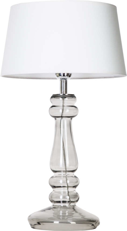 4concepts Lampa stołowa PETIT TRIANON TRANSPARENT BLACK L051361501