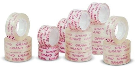 Grand Taśma klejąca 18 mm X 20 m SŁUPEK - 8 szt. -J0005 NB-1640