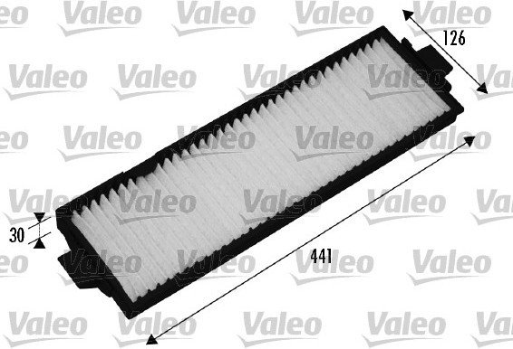 Valeo Filtr, przewietrzanie przestrzeni pasażerskiej 715514