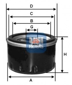 UFI Filtr oleju 23.418.00