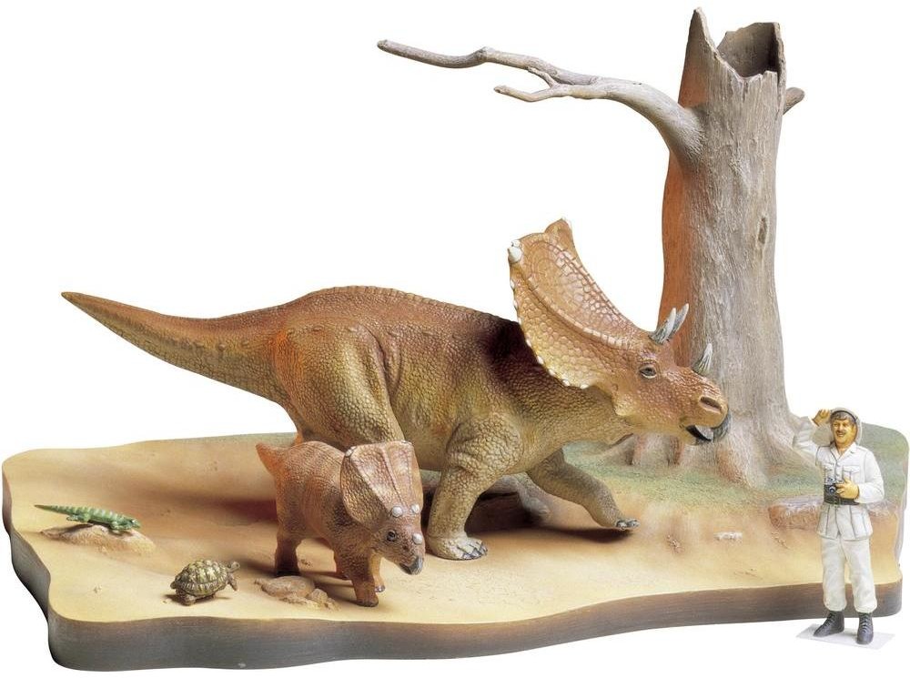 Zdjęcia - Model do sklejania (modelarstwo) TAMIYA Dinozaur Chasmosaurus Diorama 60101 
