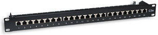 Intellinet Network Solutions patch panel 19 24 porty STP kat. 5e czar (513487)