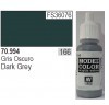 Vallejo Farbka Model Color Dark Grey - 166 70.994