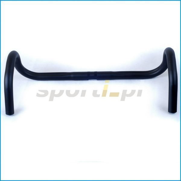 ZOOM Kierownica szosowa DR-AL 48B AL czarna 440 mm