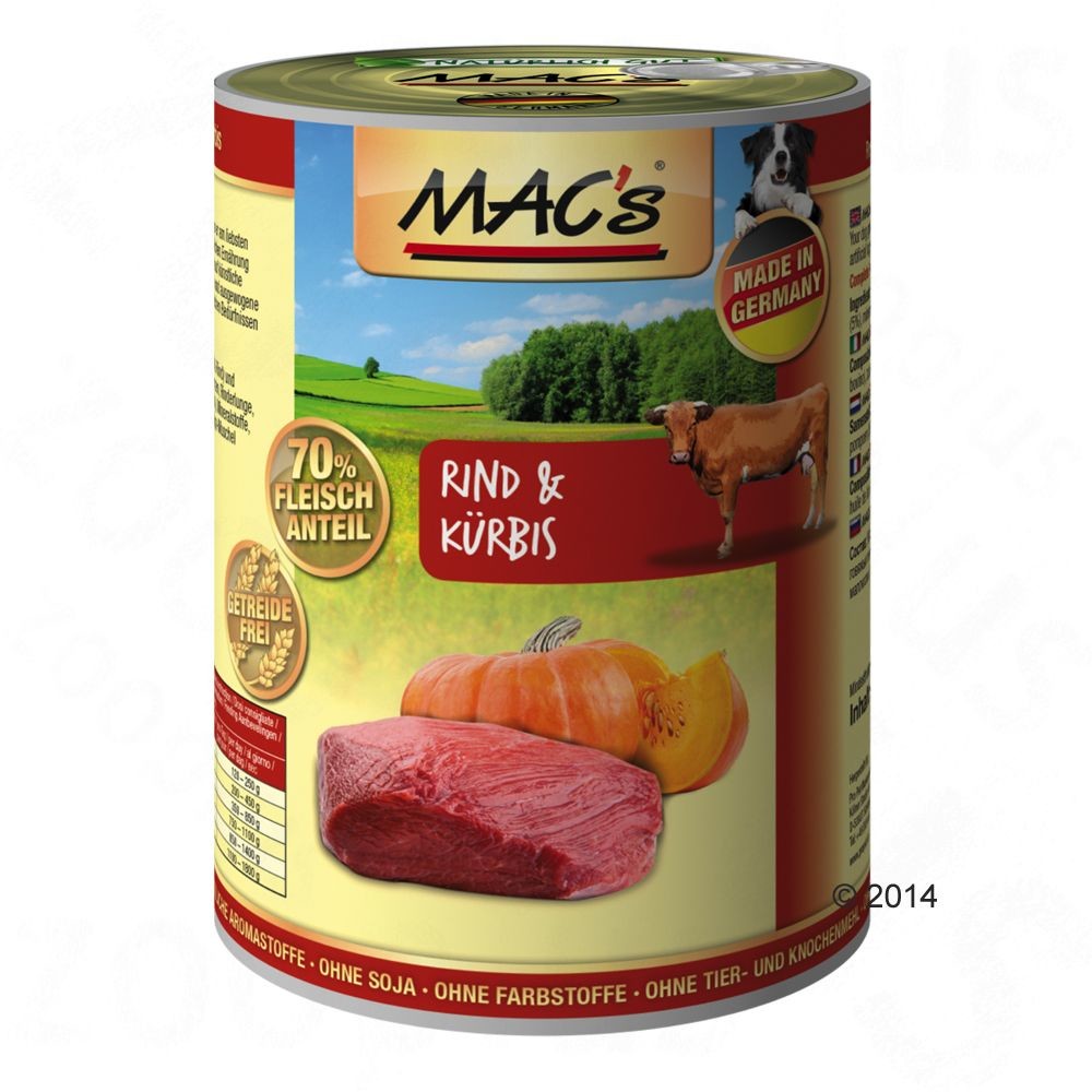 Macs Adult, Głowizna I Marchew 400 G
