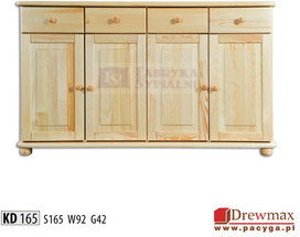 Drewmax Komoda sosnowa typ KD 165