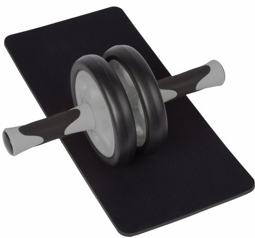 Zipro Ultrasport Ab Roller Kółko Do Ćwiczeń Mięśni Brzucha, Czarne, 431100000012