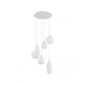 Ideal Lux SOFT SP6 087818 Biały lampa wisząca