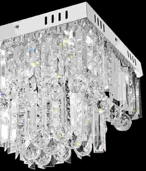 Globo Lighting Cleo lampa sufitowa LED Chrom, 6-punktowe 68594-6A