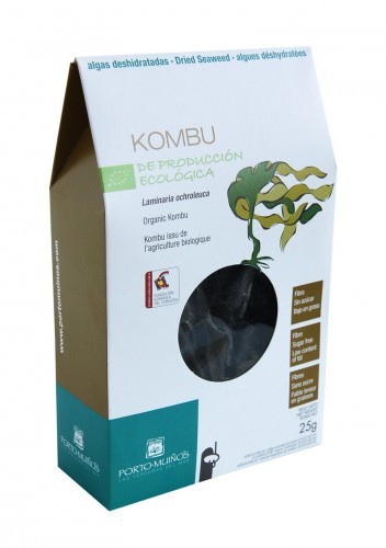 Porto Muinos ALGI MORSKIE SUSZONE - KOMBU BIO 25 g - PORTO MUINOS