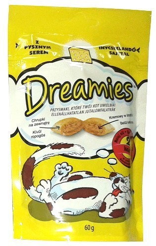 Dreamies Ser żółty - Przysmak dla kota 60g 6671