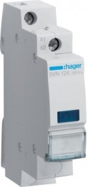 Hager Lampka sygnalizacyjna LED niebieska 230V AC - SVN124