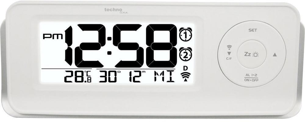 Technoline Budzik 09599 WT 498s cyfrowy Sterowany radiowo
