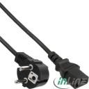 InLine Kabel zasilający Schuko - IEC 320 C1310 m czarny 16655M