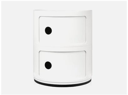 Kartell Komoda Modułowa Componibili biała - 4966-03