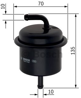 Bosch Filtr paliwa, wtrysk benzyny, 0 986 450 106 - Bezpłatny zwrot do 30 dni, największy wybór produktów. 0986450106