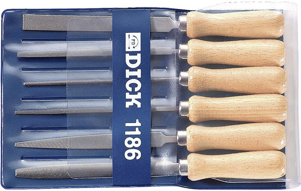 Dick Zestaw pilników 6-częściowy 100 mm Dick 11861020