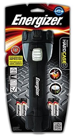 Energizer Hardcase Rechargeable Hybrid Pro Spotlight latarka kieszonkowa, włącznie z 4 bateriami AA 172390