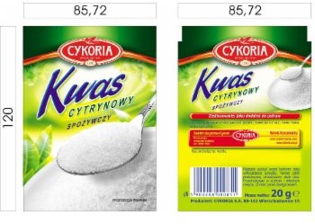 Cykoria KWASEK CYTRYNOWY 20G zakupy dla domu i biura 64977572