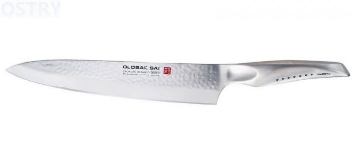 Global Nóż pojedynczy szefa kuchni 25cm SAI (SAI-06)