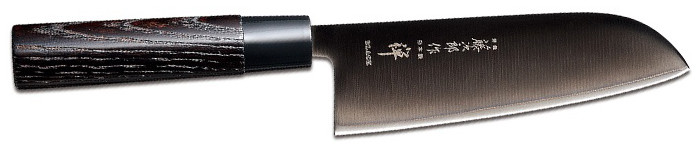 Tojiro Nóż Santoku 16,5cm Zen Black HK-FD-1567 HK-FD-1567