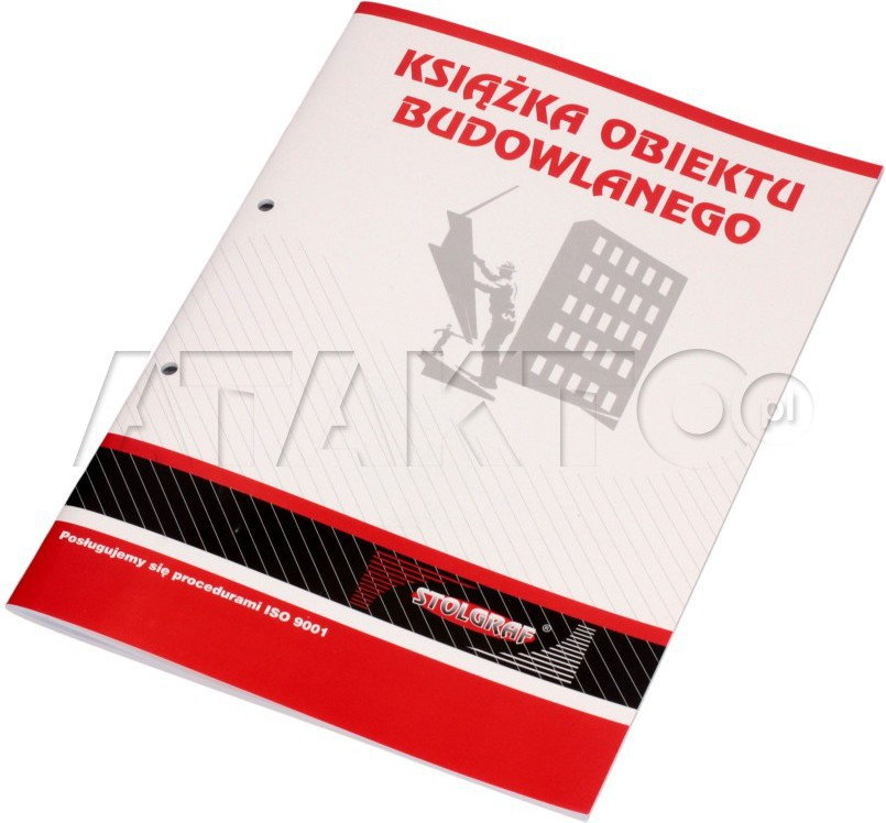 Stolgraf Książka obiektu budowlanego A4 P22 VS0612