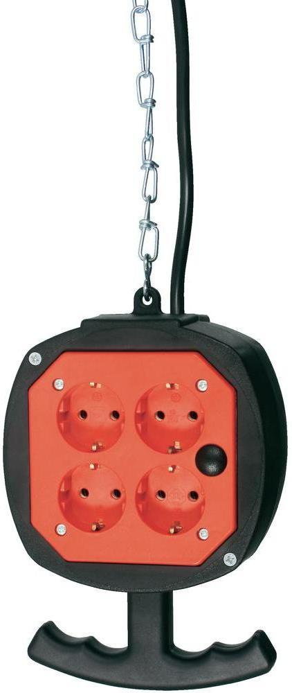 As-Schwabe Rozgałęźnik 60971 zawieszany 8 gniazd IP20 kabel: 3 m