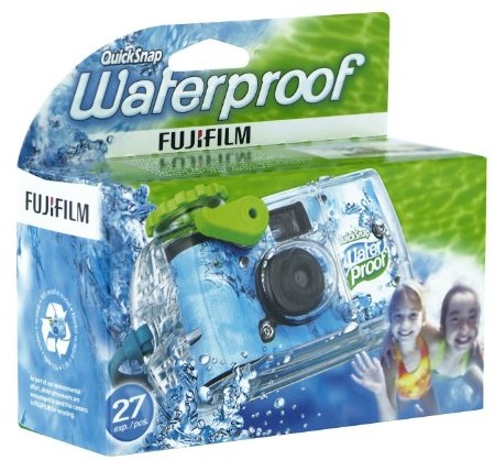 Fuji QuickSnap Marine 800 film jednorazowe aparat na 27 zdjęć (wodoszczelna do 10 m) 7025227