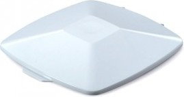 Durable Pokrywa do pojemnika DURABIN FLIP SQUARE 40 szara DU186-18