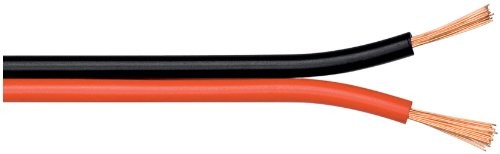 Wentronic przewód głośnikowy rolka (10 m) Czerwony/czarny 15089-GB