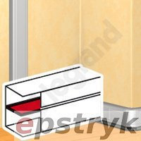 Legrand DLP Alu przegroda do pokrywy, wysokość 50, 011106,