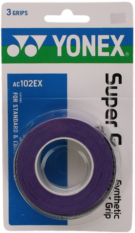 Yonex owijka tenisowa X3 SUPER GRAP PURPLE AC102EX 4547656820065