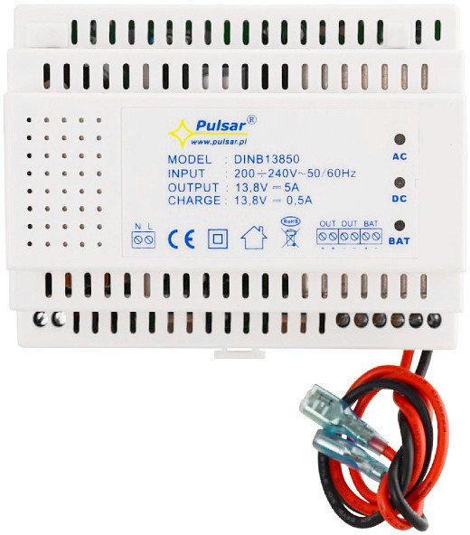 Pulsar DINB13850 Zasilacz buforowy impulsowy