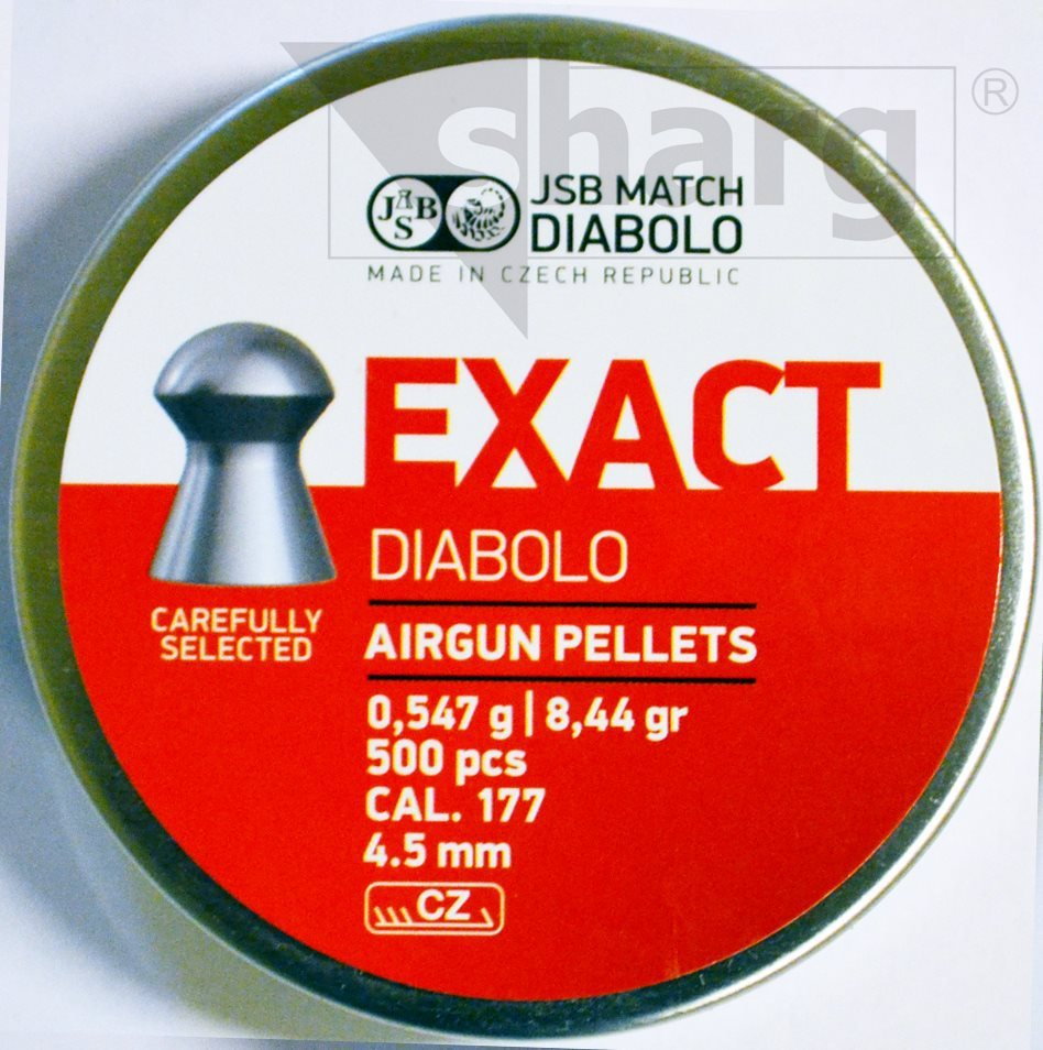Diabolo Śrut JSB Exact kal. 4.5 mm 500 szt - 546235-500