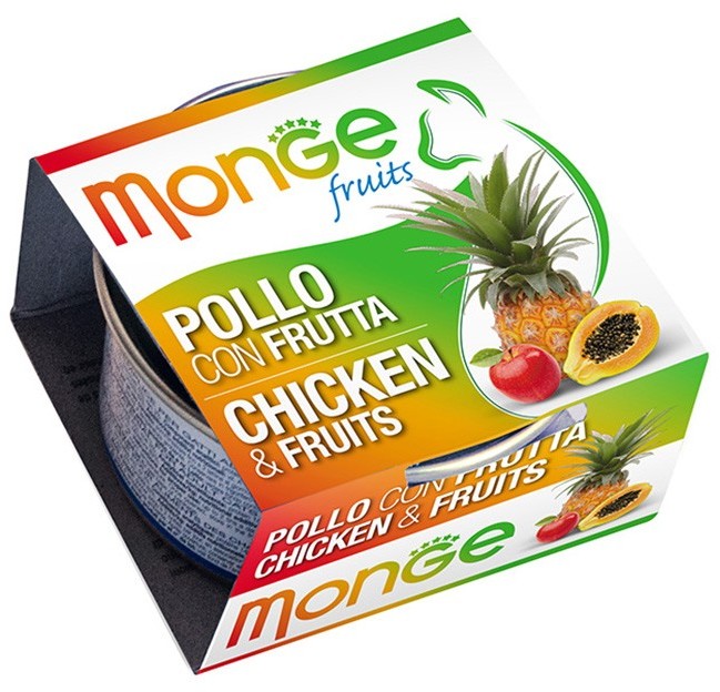 Monge Fruit Kurczak Z Owocami 80G