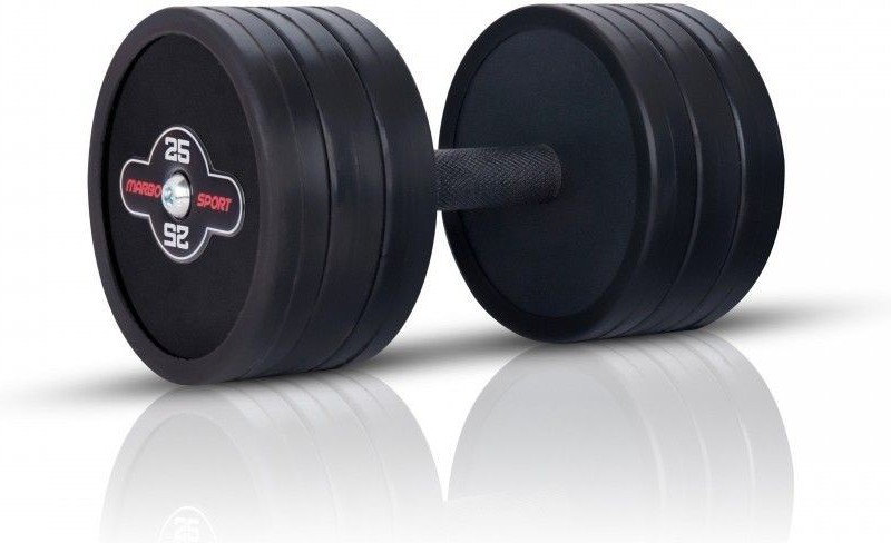 Marbo Sport Hantla stalowa gumowana 30 kg