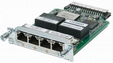 Cisco 4 port clear channel T1/E1 HWIC HWIC-4T1/E1=