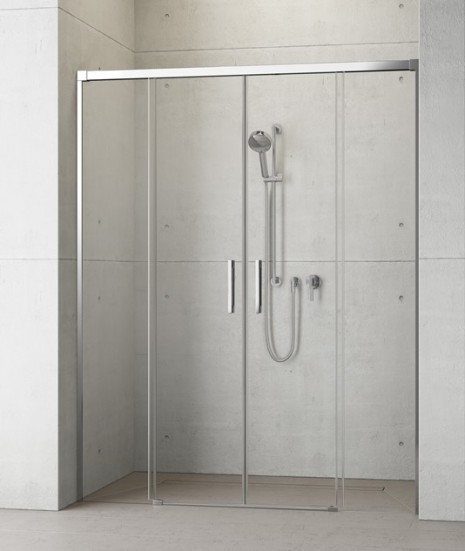 Radaway Idea DWD 138,5-141,5x205 profil srebrny połysk szkło przejrzyste 387124-01-01