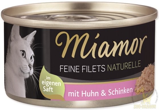 Miamor Feine Filets Naturelle Kurczak z szynką 80g 75011