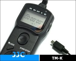 JJC Mcoplus - Timer Fernauslöser TM-K für Fuji X-E1, IS1 X-S1, S20, HS20EXR, HS22EXR, HS25EXR, HS30EXR, S200EXR, S205EXR, S9000, S9100, S9500, S9600 u.a.