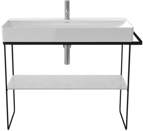 Duravit DuraSquare Konsola stojąca do umywalki metalowa chrom 0031031000