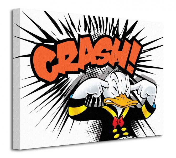 Art group Digital Donald Duck (Crash) - Obraz na płótnie WDC92284