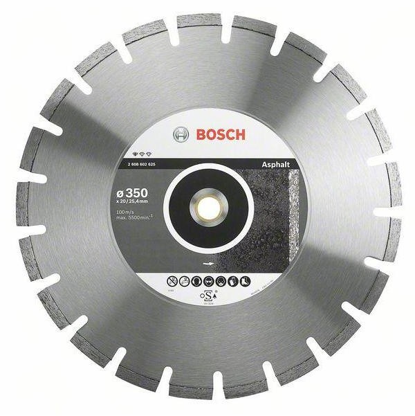 Bosch Diamentowa tarcza tnąca Professional do asfaltu 400 x 20/25 40 x 3 6 x 8 mm 2608602626 1 szt