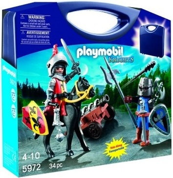Playmobil Przenośna walizka Bitwa rycerska 5974