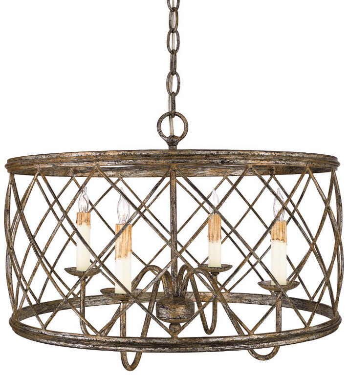 Elstead Lighting DURY P 4 QZ/DURY/P