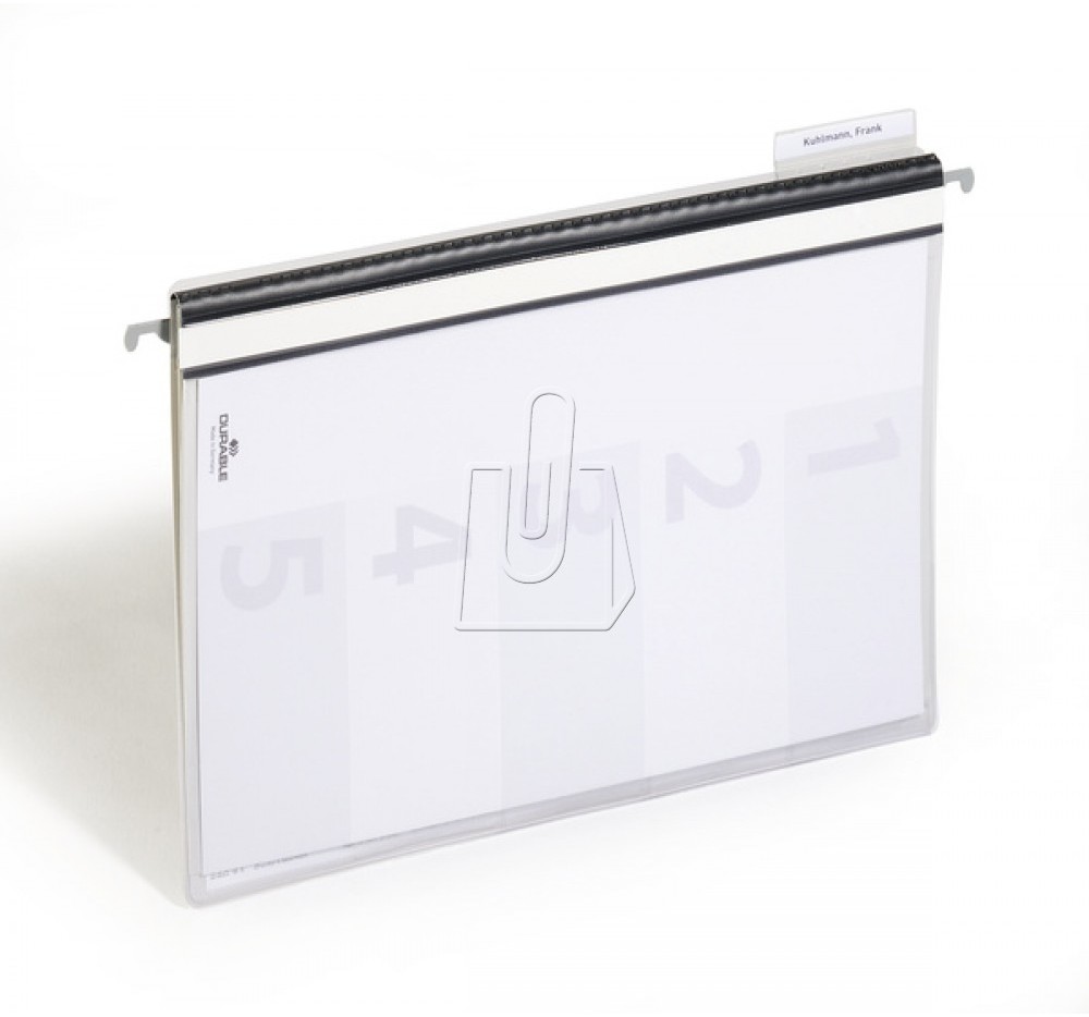 Durable Teczka zawieszana 5-częściowa szara 5 sztuk 2555-10