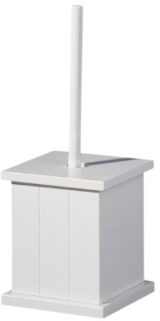 Premier Housewares Premier housewares do identyfikatorów szczotek do toalety drewna w kolorze białym (1600958)