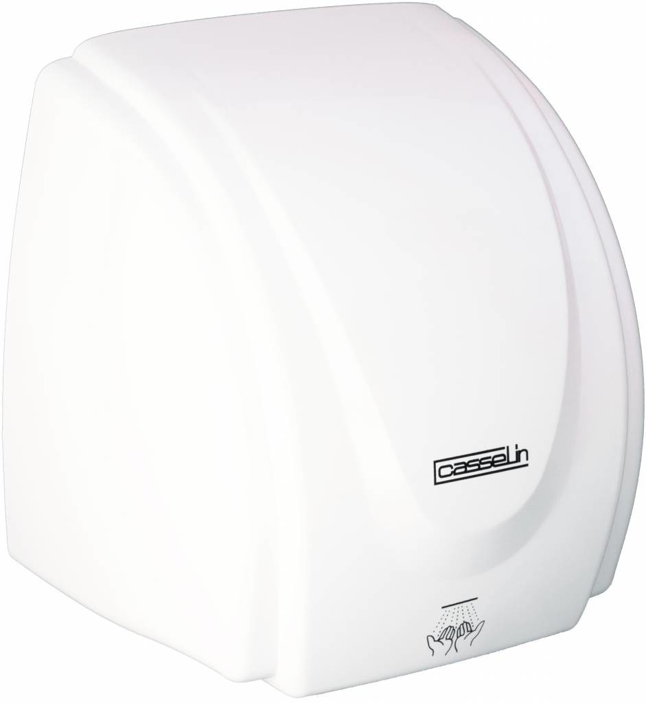 Casselin Suszarka do rąk z białego tworzywa ABS | 20 sek. | 2100W | 230V | 244x264x(H)200mm CSM1